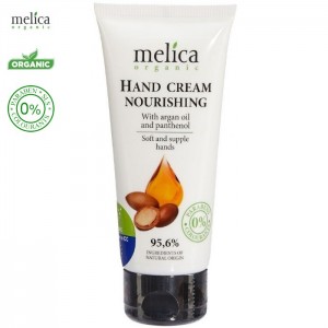 Krem do rąk z olejkiem arganowym i pantenolem, 100 ml- Melica Organic