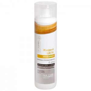 Balsam-Płukanka do włosów - DŁUGOŚĆ I POŁYSK - proteiny jedwabiu i keratyna, 250 ml - Dr. Santé - Płynny Jedwab