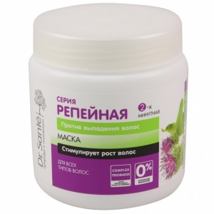 MASKA 2-MINUTOWA - przeciw wypadaniu włosów, stymulacja wzrostu, 500 ml - Dr. Santé