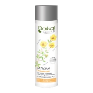 Baikal Herbals – balsam oczyszczający do włosów szybko przetłuszczających się (bez PEG i parabenów)