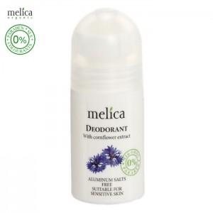 Dezodorant roll on z ekstraktem z bławatka, 50 ml - Melica Organic